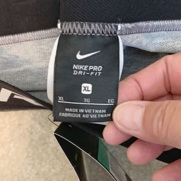 Nike Pro NWT Dri Fit Tight Fit Long Training Active Workout Gym Legging Pant - Picture 12 of 13